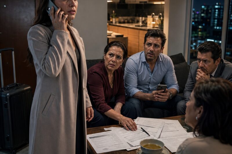 Mi suegra vendió mi departamento mientras yo estaba de viaje y mi esposo me pidió “no hacer drama”; lo que ninguno sabía era que ese contrato podía llevarlos directo ante un juez