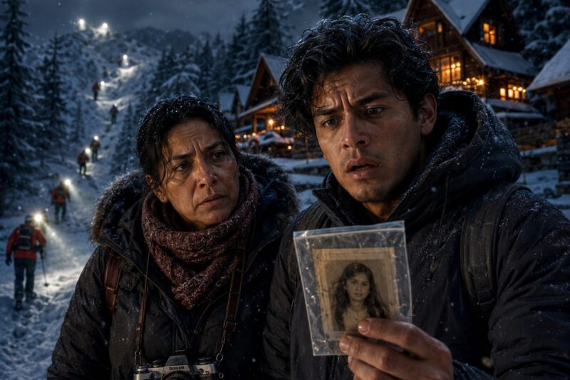 Acepté pasar un fin de semana en la nieve con mi novia y su madre, pero aquella mujer no quería descansar: llevaba años guardando una foto de mi pasado, y cuando por fin me dijo la verdad, Julia desapareció en la montaña