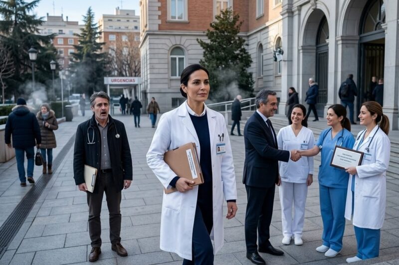 “La mujer que Diego Robles quiso descartar con 2.500 euros por su juventud regresó quince años después como neurocirujana en el mismo hospital, salvando vidas y reclamando su dignidad; una historia de traición, humillación y renacimiento que demuestra que la verdadera venganza no se mide en dinero sino en fuerza y libertad”