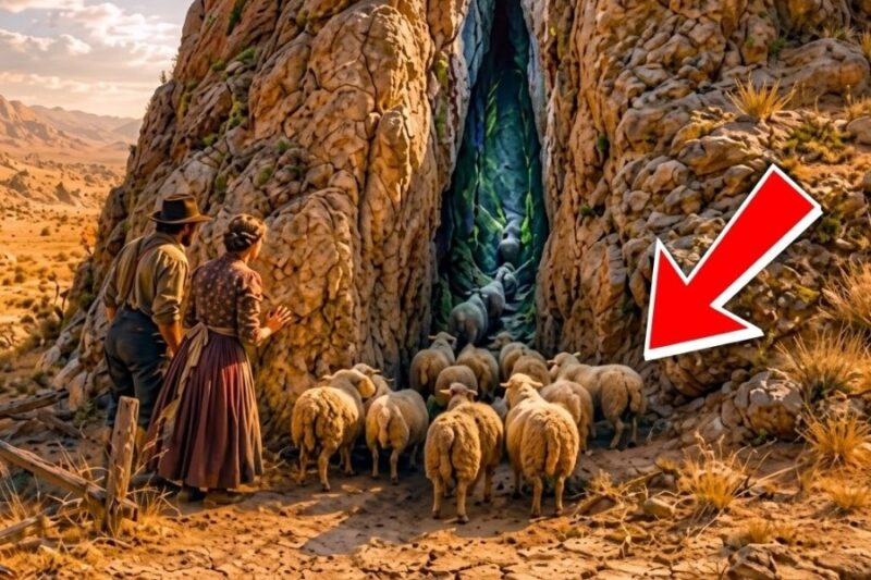 SUS 112 OVEJAS HAMBRIENTAS DESAPARECIERON EN LA GRIETA DE UNA MONTAÑA: TODOS SE RIERON HASTA QUE LLEGÓ LA SEQUÍA