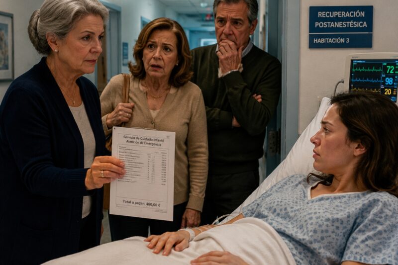 “Cuando la urgencia de una madre chocó con la indiferencia de sus propios padres: un hospital, una emergencia nocturna y una matrona que decidió poner límites y revelar verdades que nadie se atrevía a enfrentar.”