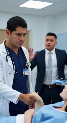 Mi esposo me golpeó hasta dejarme inconsciente. Después me llevó al hospital fingiendo ser el marido perfecto. “Se resbaló en la regadera”, dijo. Pero cuando el jefe de Urgencias entró al cubículo, se quedó paralizado. Era mi hermano mayor… y al ver mis heridas, ordenó llamar de inmediato a la policía.