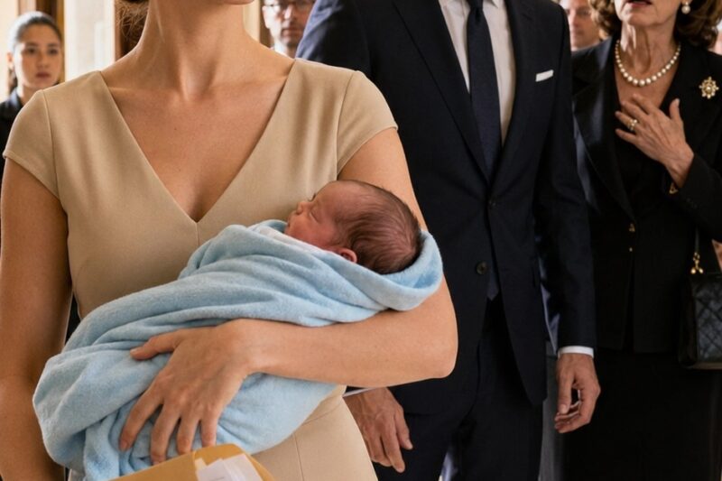Mi esposo multimillonario desaparecía durante meses por supuestos “viajes de negocios”, mientras yo me quedaba en casa creyendo sus excusas. Después descubrí que esos viajes eran solo una fachada para estar con otras mujeres. Cuando me pidió el divorcio, me miró a los ojos y dijo: “Tú nunca fuiste suficiente para mí.” Lo que no sabía era que yo llegaría al juzgado con nuestro hijo recién nacido y una prueba de ADN que cambiaría todo.