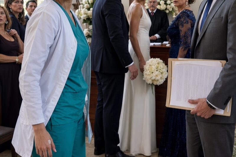 Llegó tres horas tarde a su propia boda porque se detuvo a salvar a un niño. Cuando por fin apareció, descubrió que su novio se había casado con su mejor amiga. Pero ellos no sabían que un hombre con una carpeta manila ya la estaba esperando…