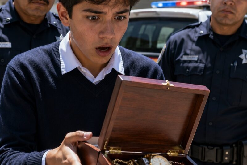 Le regalé mis tenis al conserje de mi preparatoria porque sus zapatos estaban llenos de agujeros… y a la mañana siguiente la directora me mandó llamar porque unos policías estaban preguntando por mí.