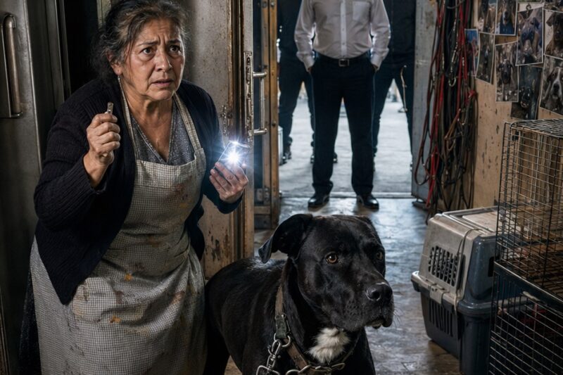 DEJARON A UN PERRO AMARRADO DETRÁS DE LA MERCED CON UN LETRERO QUE DECÍA: “TIENE RABIA. NO SE ACERQUEN”. TODOS LO ESQUIVARON… HASTA QUE ENCONTRÉ LA PEQUEÑA LLAVE COSIDA BAJO SU COLLAR Y ENTENDÍ QUE NO QUERÍAN PROTEGERNOS DE ÉL, SINO IMPEDIR QUE ALGUIEN DESCUBRIERA LO QUE HABÍA DETRÁS DE LA BODEGA NÚMERO 17.