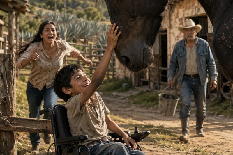 EN EL PUEBLO ME DIJERON QUE MANTUVIERA A MI HIJO LEJOS DE AQUEL CABALLO. NADIE IMAGINÓ QUE SERÍA ESE ANIMAL QUIEN NOS DEVOLVERÍA LA VIDA.