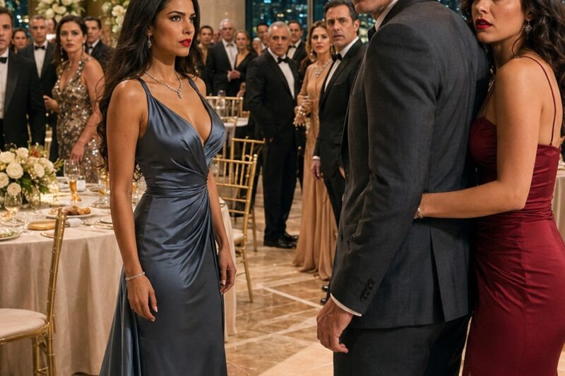 En la ceremonia de premios, hice que mi esposo infiel y su amante quedaran en ridículo frente a todos.