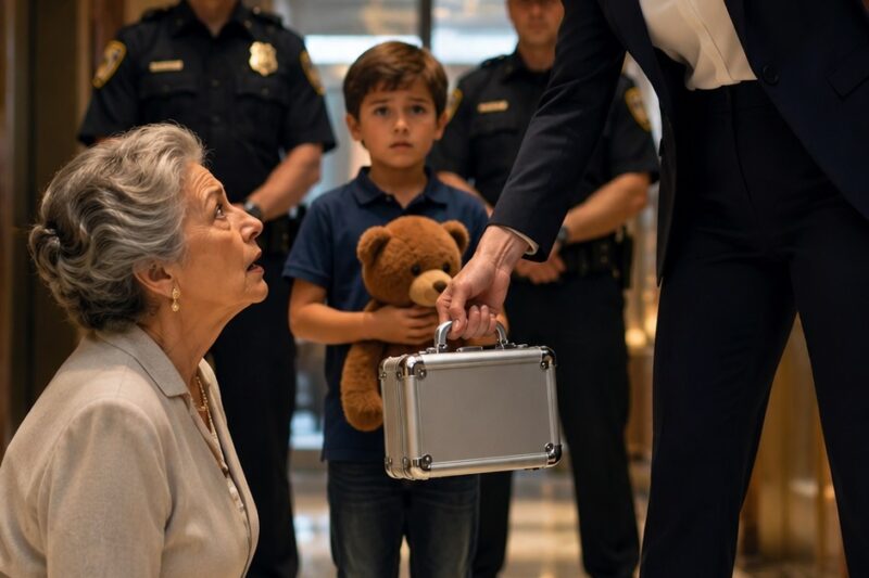 La dueña de una cadena de hoteles fingió haber perdido la memoria para descubrir por qué sus nietos escondían comida debajo de la cama. Todos culparon a la señora del aseo… hasta que un oso de peluche grabó a su propia hija encerrando a los niños y obligándolos a decirle a un juez que su abuela los golpeaba.