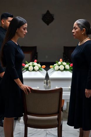 En el funeral de sus gemelos, la suegra culpó a la madre… hasta que una niña de 7 años encendió un viejo celular