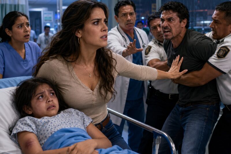 EN URGENCIAS, MI HIJASTRA SUSURRÓ “NO FUE UN ACCIDENTE”… Y CUANDO VI LO QUE ESCONDÍA BAJO LA MANGA, MI ESPOSO ENTENDIÓ QUE HABÍA ELEGIDO A LA MADRE EQUIVOCADA