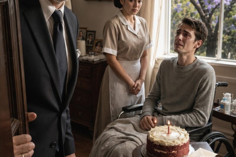 El doctor me dijo que a mi hijo le quedaban catorce días de vida, y para cuando salí del hospital, yo ya estaba intentando comprar milagros con dinero. Entonces una empleada doméstica silenciosa le preparó un pastel de terciopelo rojo con la receta de mi esposa fallecida, le entregó una carta que no debería haber existido, y por primera vez en meses, mi hijo moribundo pareció querer seguir viviendo.