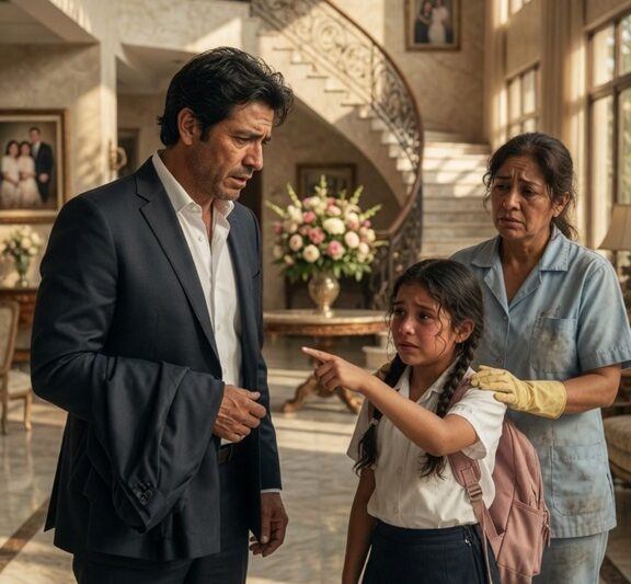 Una niña me detuvo dentro de mi propia mansión y me preguntó: “Usted le prometió a mi mamá que hoy le pagarían… ¿entonces por qué le mintió?”