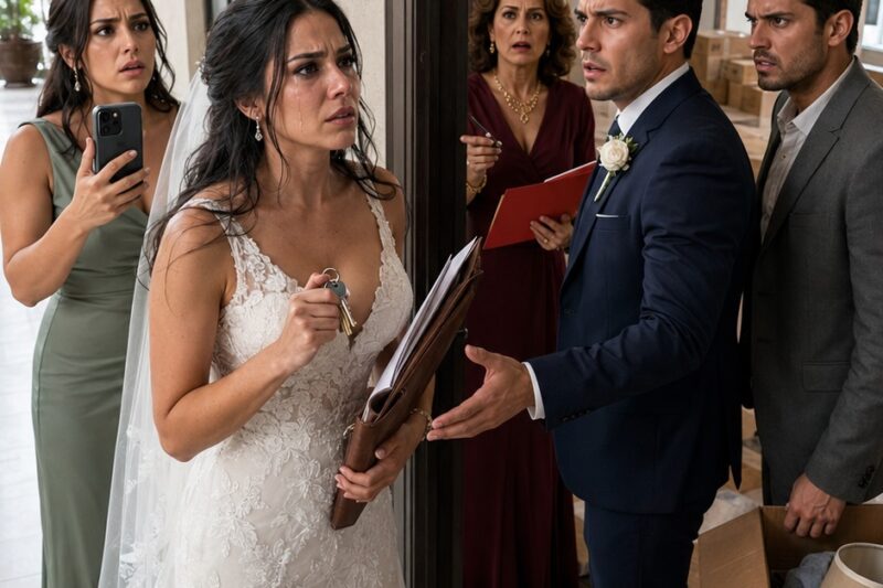 Tres horas antes de mi boda, cerré con llave el departamento que mi madre me dejó como patrimonio
