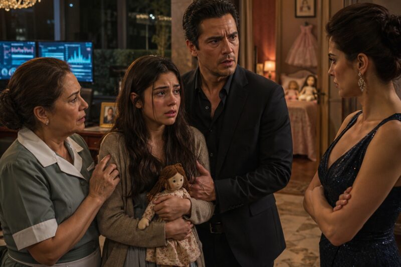 El padrastro quiso vender a la niña para pagar sus deudas, pero no imaginó que ella terminaría salvando la empresa de un millonario y devolviéndole la fe a un padre que había perdido a su hija