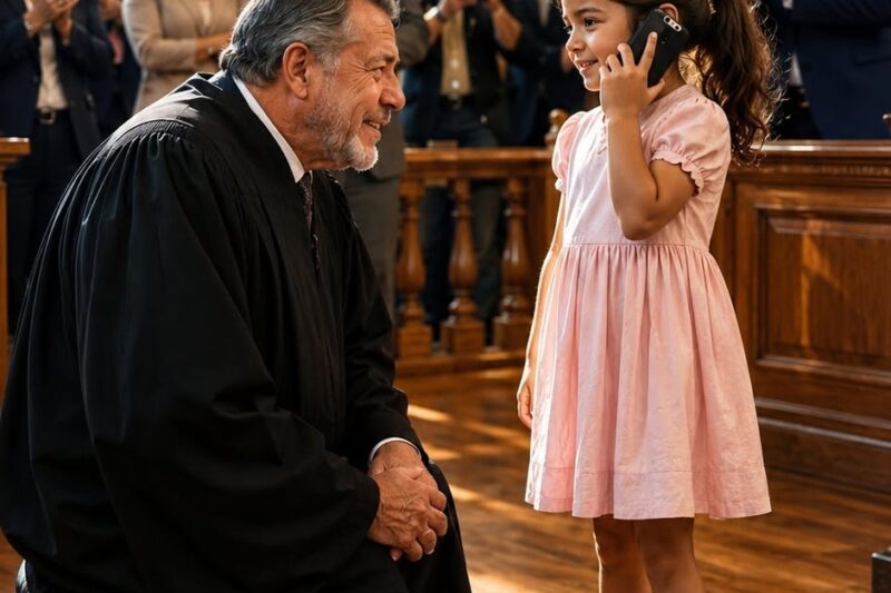 La Niña Robó Un Celular En Pleno Juzgado… Y La Llamada Hizo Temblar Al Juez