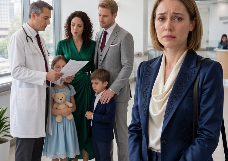 Su Esposo Presumía a los Dos Hijos que Tuvo con su Secretaria… Hasta que una Sola Pregunta del Médico lo Dejó Pálido y Destruyó su Mentira