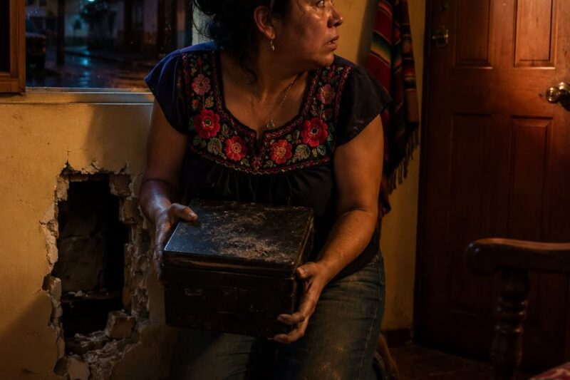 Una vendedora de tamales creyó que su esposo solo trabajaba de noche, hasta que un anciano le dijo: “Van a venir por lo que él escondió”