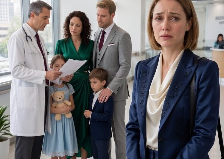 Su esposo presumió 2 hijos con su secretaria… hasta que el doctor hizo una pregunta que lo dejó sin sangre