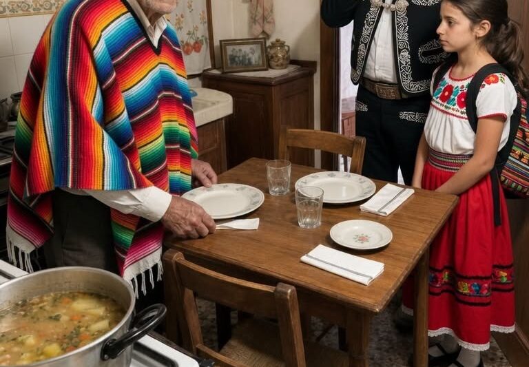El Abuelo Ponía 3 Platos Cada Domingo… Hasta Que Su Nieta Descubrió La Verdad Que Todos Ignoraban
