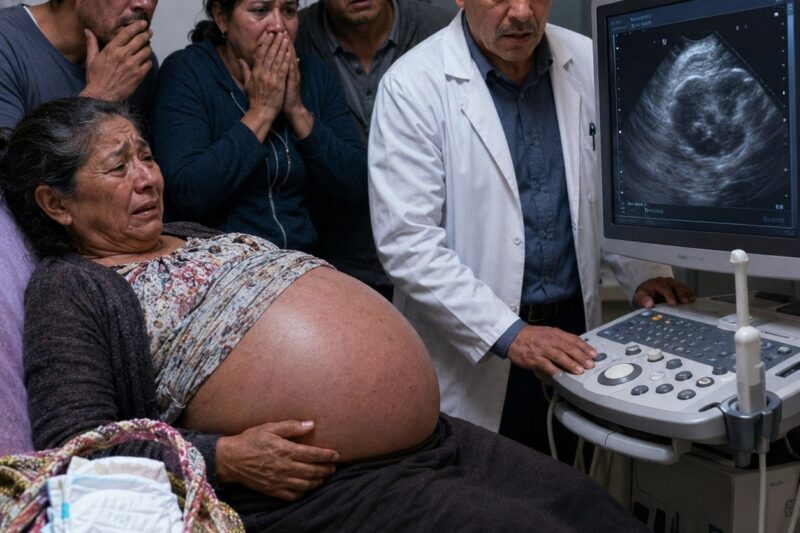 A los 66 llevó pañales al ginecólogo… pero el ultrasonido descubrió la traición que sus 3 hijos escondían