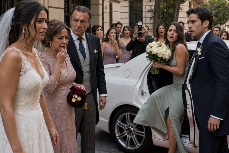 El coche de mi boda fue primero a buscar a otra mujer: mis padres esperaban en el portal con las arras de mi abuela, pero al ver la ubicación en directo cancelé la salida y descubrí que el retraso no era lo peor
