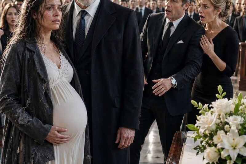 La enterraron por 50 millones… pero ella entró viva al funeral tomada del brazo de su verdadero padre