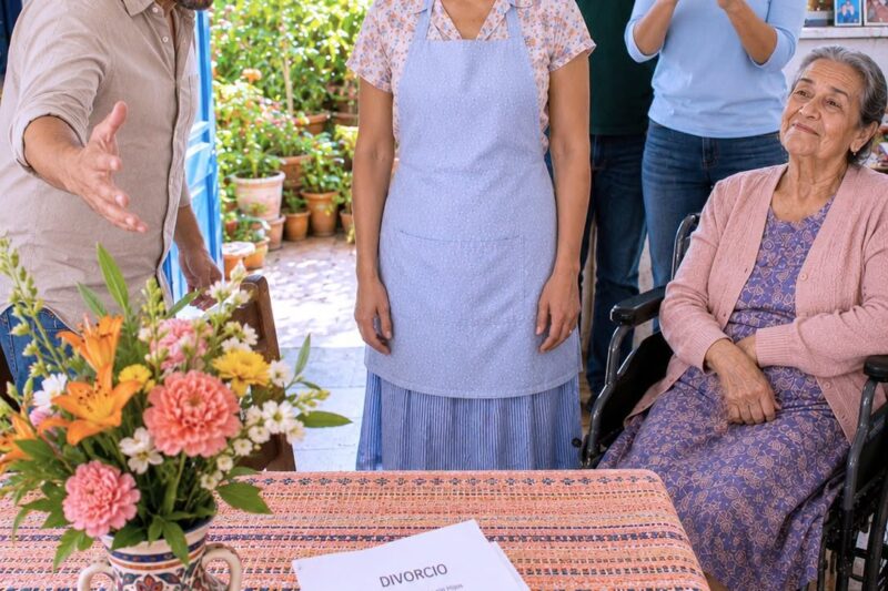 Cinco años le limpié la sonda a mi suegra postrada, y el día que mi marido me aventó los papeles del divorcio en el plato de avena, yo sonreí.