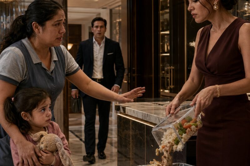 La prometida le negó comida a una niña de 3 años… pero las cámaras revelaron que también robaba a cientos de familias