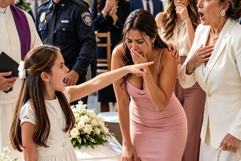 En el funeral de sus gemelos, la suegra la llamó “mala madre”… hasta que su nieta mostró lo que hacía con los biberones